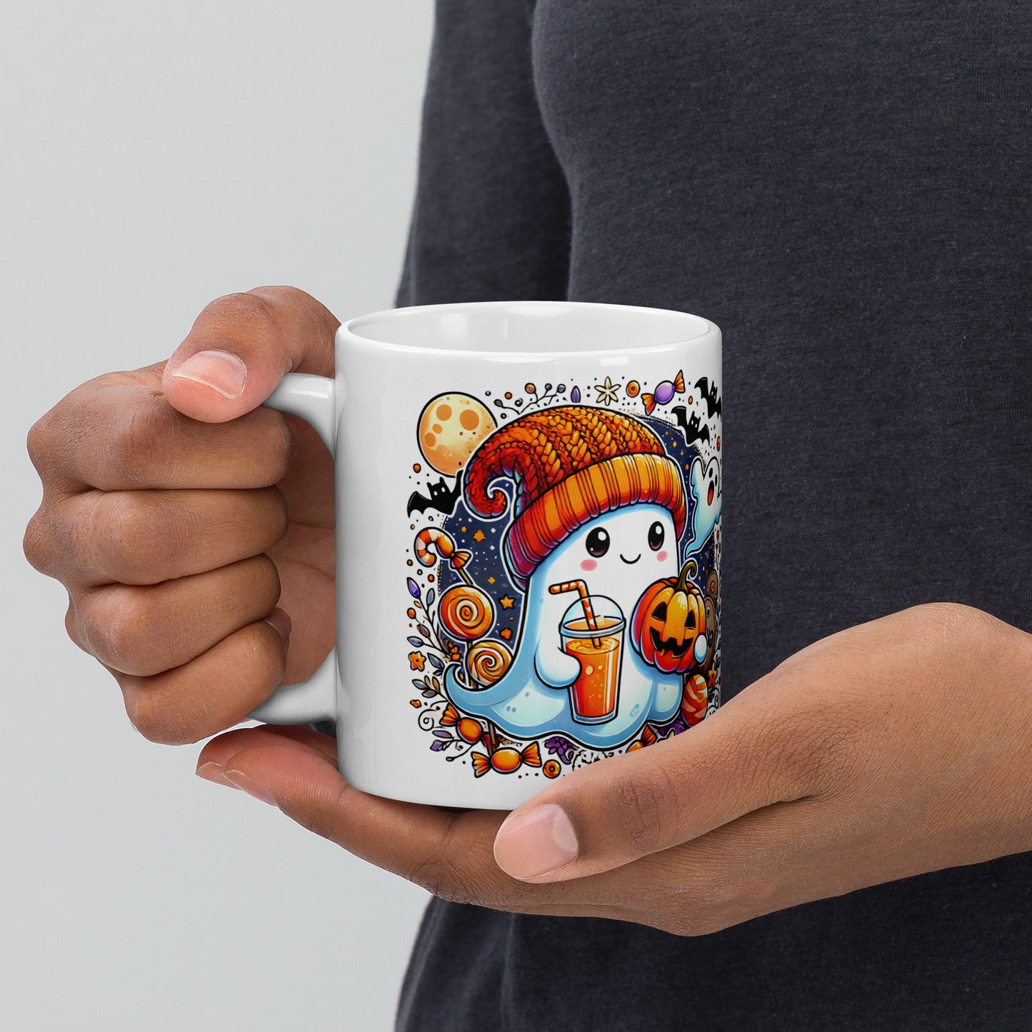 Halloween Spooky Ghost Coffee Mug